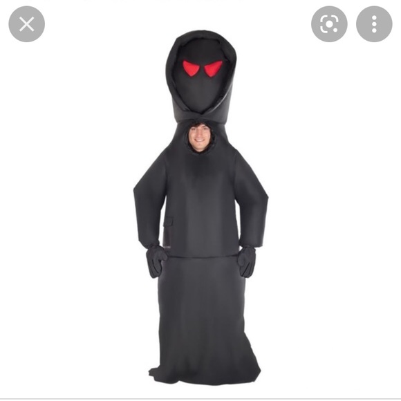 Giant Death Inflatable Child Costume One Size Grim - Picture 3 of 3